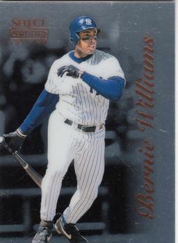 1996 Select Certified #25 Bernie Williams Front