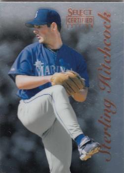 1996 Select Certified #38 Sterling Hitchcock Front