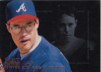 1996 Select Certified #137 Greg Maddux Front