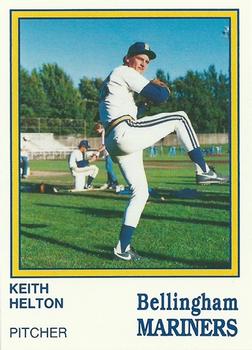 1987 Bellingham Mariners #6 Keith Helton Front