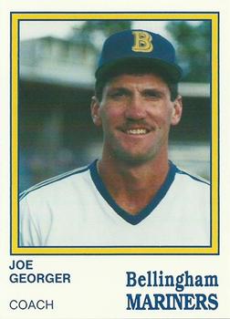 1987 Bellingham Mariners #12 Joe Georger Front