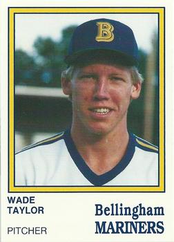 1987 Bellingham Mariners #14 Wade Taylor Front