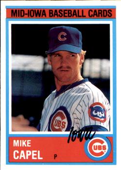 1987 Iowa Cubs #4 Mike Capel Front
