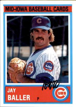 1987 Iowa Cubs #5 Jay Baller Front