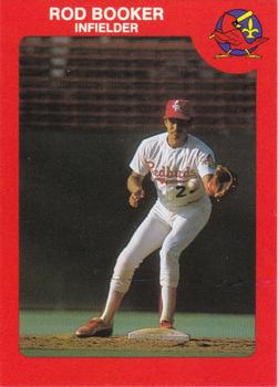 1987 Louisville Redbirds #6 Rod Booker Front