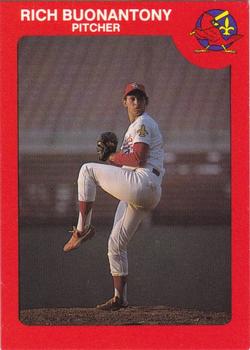 1987 Louisville Redbirds #7 Rich Buonantony Front