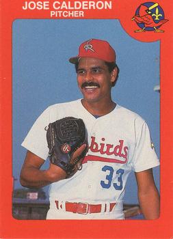 1987 Louisville Redbirds #8 Jose Calderon Front