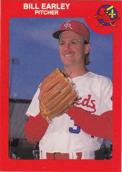 1987 Louisville Redbirds #13 Bill Earley Front