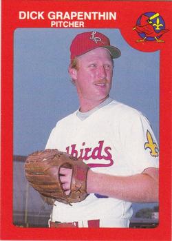 1987 Louisville Redbirds #14 Dick Grapenthin Front
