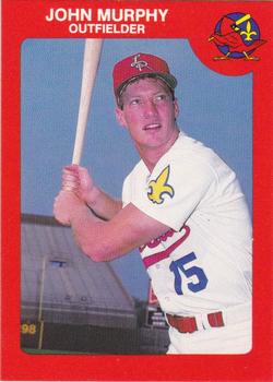 1987 Louisville Redbirds #21 John Murphy Front