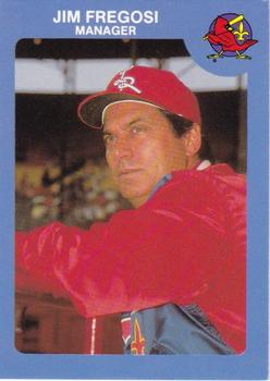 1986 Louisville Redbirds #1 Jim Fregosi Front