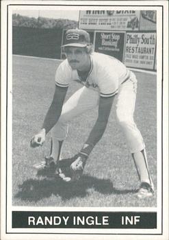 1985 WESC Greenville Braves #NNO Randy Ingle Front