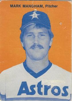 1985 Osceola Astros #10 Mark Mangham Front