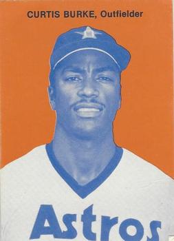1985 Osceola Astros #22 Curtis Burke Front