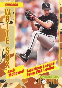 1993 Topps/Coca-Cola Commanders of the Hill #5 Jack McDowell Front