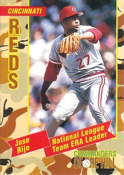 1993 Topps/Coca-Cola Commanders of the Hill #20 Jose Rijo Front