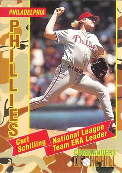 1993 Topps/Coca-Cola Commanders of the Hill #25 Curt Schilling Front