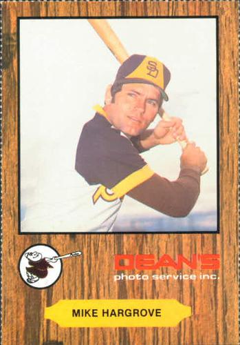 1979 Family Fun Center Dean's Photo San Diego Padres #12 Mike Hargrove Front