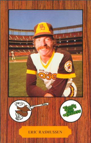 1978 Family Fun Centers San Diego Padres #NNO Eric Rasmussen Front