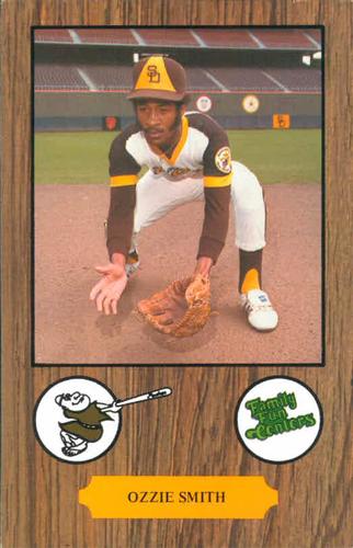 1978 Family Fun Centers San Diego Padres #NNO Ozzie Smith Front