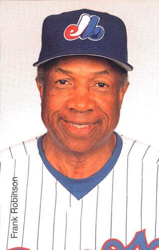 2002 Montreal Expos #NNO Frank Robinson Front