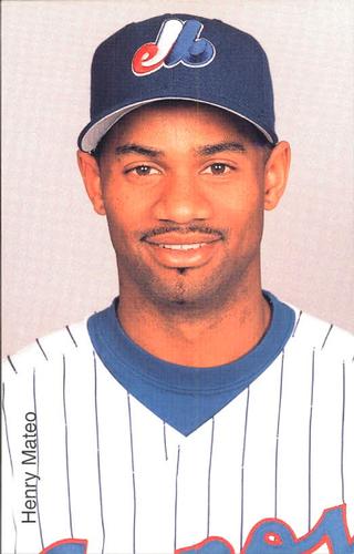 2002 Montreal Expos #NNO Henry Mateo Front