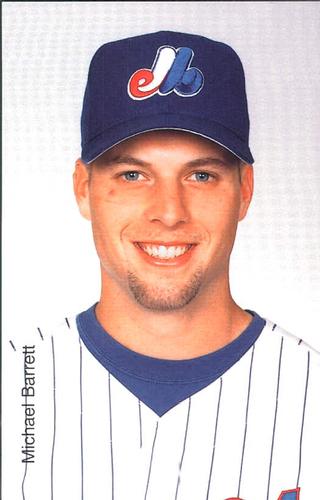 2002 Montreal Expos #NNO Michael Barrett Front