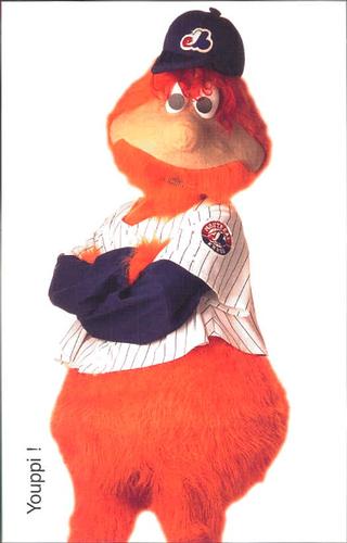2002 Montreal Expos #NNO Youppi Front