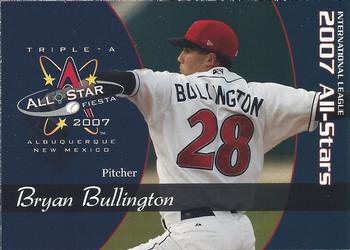 2007 Choice International League All-Stars #08 Bryan Bullington Front