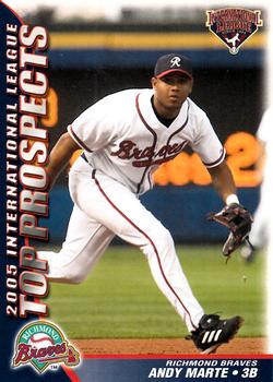 2005 Choice International League Top Prospects #20 Andy Marte Front