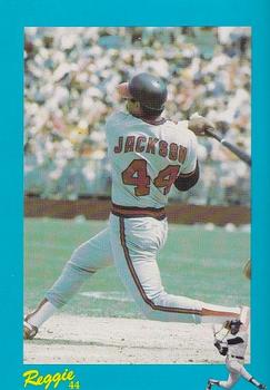 1984 Galasso Reggie Jackson #20 Reggie Jackson Front