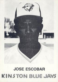 1983 Kinston Blue Jays #NNO Jose Escobar Front