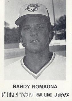 1983 Kinston Blue Jays #NNO Randy Romagna Front