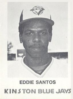 1983 Kinston Blue Jays #NNO Eddie Santos Front