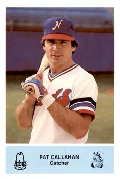 1982 Nashville Sounds #NNO Pat Callahan Front