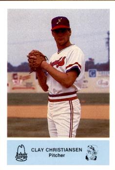 1982 Nashville Sounds #NNO Clay Christiansen Front