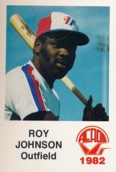 1982 Wichita Aeros #NNO Roy Johnson Front