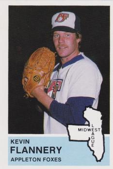 1982 Fritsch Appleton Foxes #21 Kevin Flannery Front