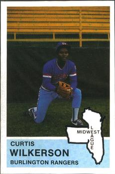 1982 Fritsch Burlington Rangers #13 Curtis Wilkerson Front