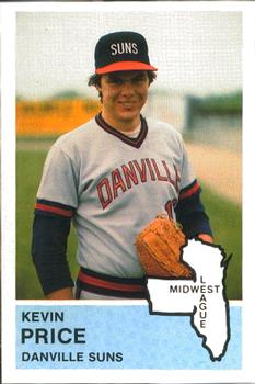 1982 Fritsch Danville Suns #9 Kevin Price Front