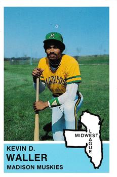 1982 Fritsch Madison Muskies #22 Kevin Waller Front