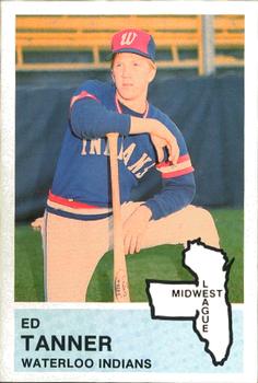 1982 Fritsch Waterloo Indians #22 Ed Tanner Front