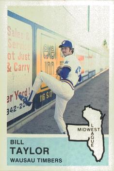1982 Fritsch Wausau Timbers #26 Billy Taylor Front