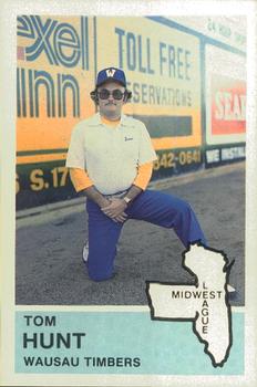 1982 Fritsch Wausau Timbers #30 Tom Hunt Front