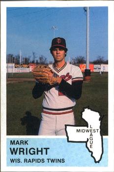1982 Fritsch Wisconsin Rapids Twins #6 Mark Wright Front