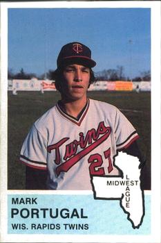 1982 Fritsch Wisconsin Rapids Twins #14 Mark Portugal Front