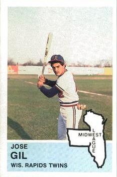 1982 Fritsch Wisconsin Rapids Twins #15 Jose Gil Front