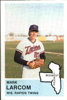 1982 Fritsch Wisconsin Rapids Twins #22 Mark Larcom Front
