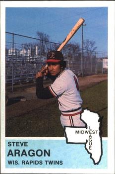 1982 Fritsch Wisconsin Rapids Twins #23 Steve Aragon Front