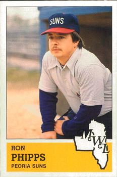 1983 Fritsch Peoria Suns #26 Ron Phipps Front